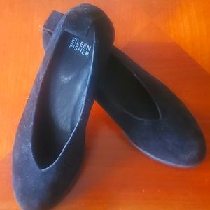 Eileen Fisher wedge flat shoes
